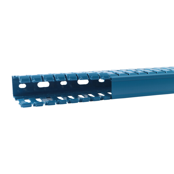Goulotte 25x60 sans halogene bleu - Legrand - 636252