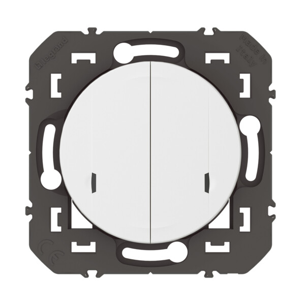 Commande Double Sans Fil pour Éclairage/Prise Dooxie With Netatmo - Blanc - Legrand - 600088A