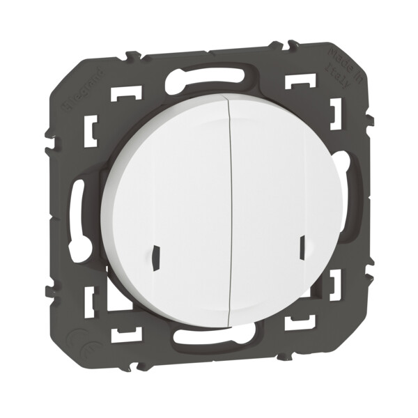 Commande Double Sans Fil pour Éclairage/Prise Dooxie With Netatmo - Blanc - Legrand - 600088A