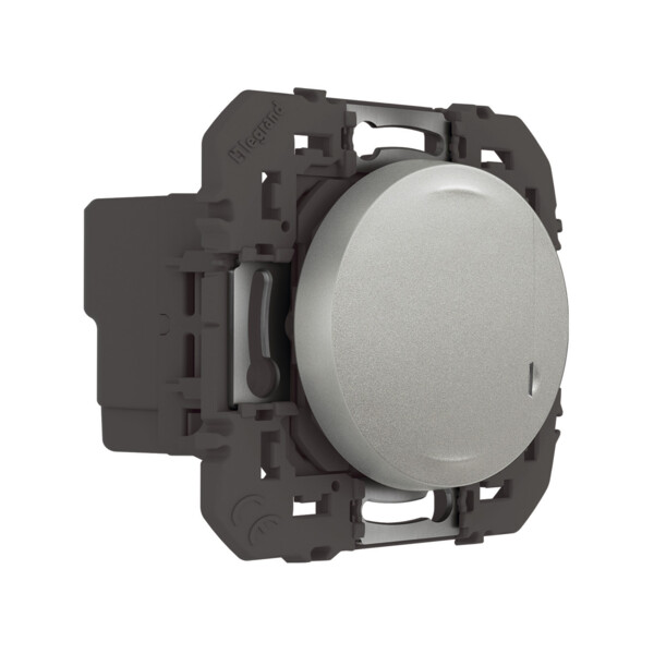 Interrupteur connecté Dooxie sans Neutre avec variateur - compatible Netatmo - Legrand - 600181A