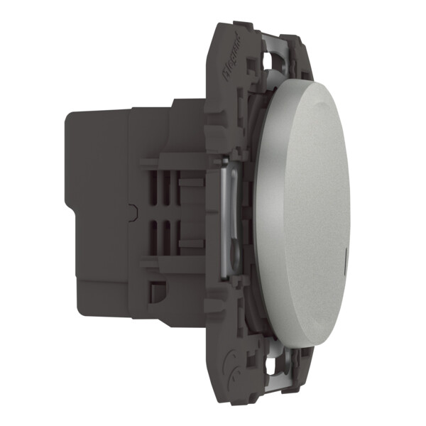 Interrupteur connecté Dooxie sans Neutre avec variateur - compatible Netatmo - Legrand - 600181A