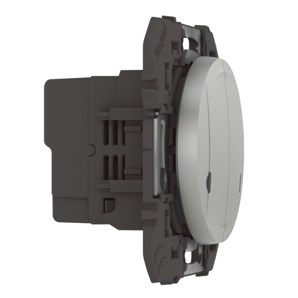 Interrupteur double connecté avec Neutre Dooxie 2x250W compatible Home + Control Netatmo - Legrand - 600182A