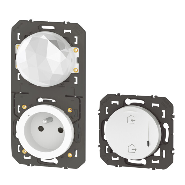 Pack de démarrage connecté Dooxie With Netatmo - Prise Control & Commande sans fil - Legrand - 600670A