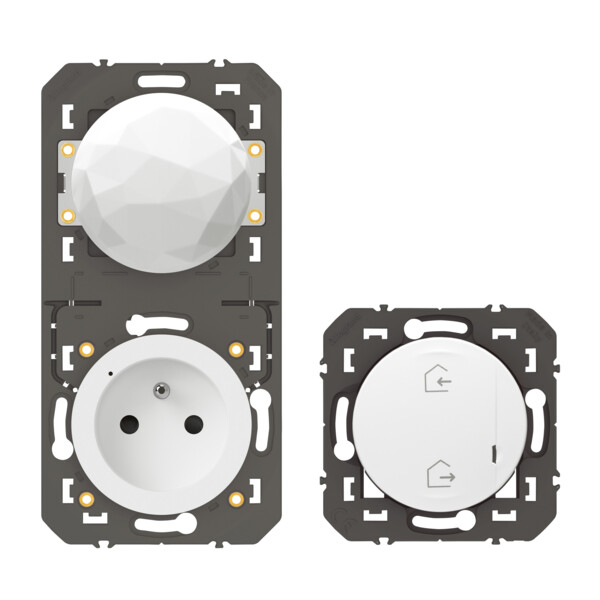 Pack de démarrage connecté Dooxie With Netatmo - Prise Control & Commande sans fil - Legrand - 600670A