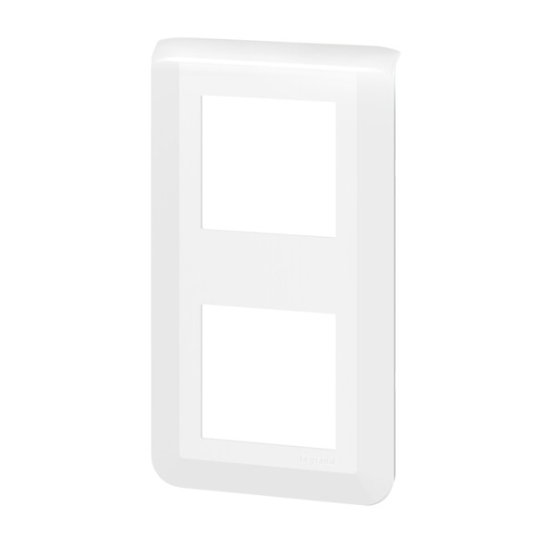 Legrand - mosaic plaque 2x2 modules montage vertical blanc - Legrand - 200943