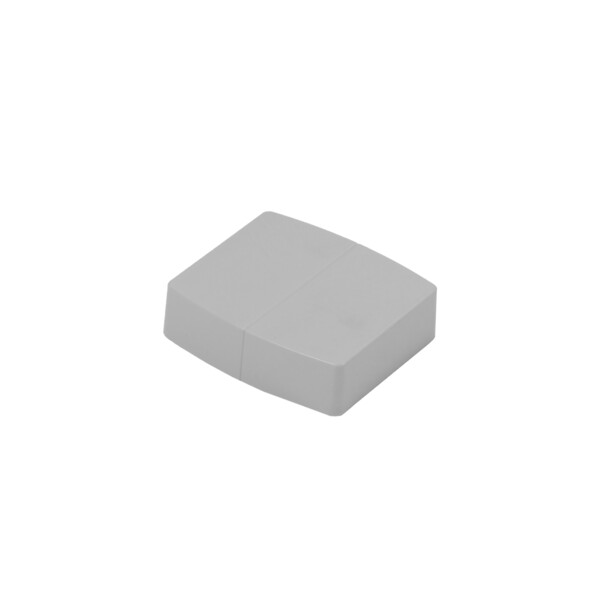 Chapeau pour colonnette 1 compartiment 45mm - gris - Legrand - 980992