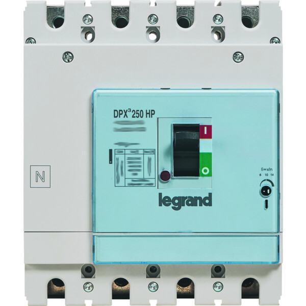 Disjoncteur dpx³250 hp magnétique seul pouvoir de coupure 100ka 4p 32a - Legrand - 423988