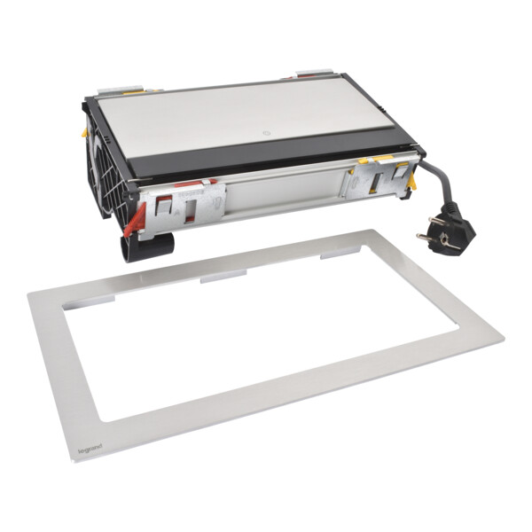 Flip-up incara 2x2p+t surface + usb a+c +rj45 + hdmi - 8 modules métal - Legrand - 654851