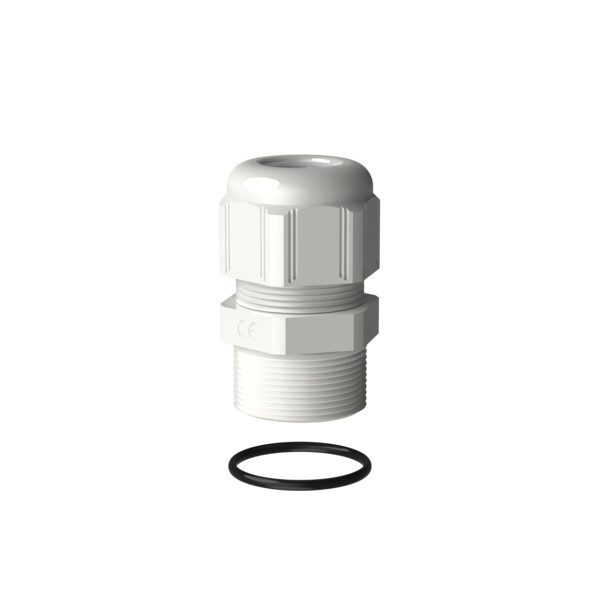 Presse-étoupe plastique ip68 iso20 - blanc ral9003 - Legrand - 381595