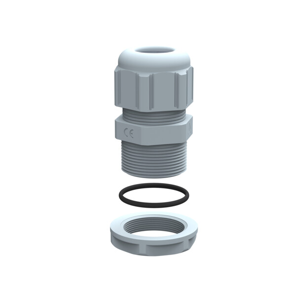 Presse-étoupes plastique ip68 iso25 ral7001 - unité par quantité 10 - Legrand - 381803