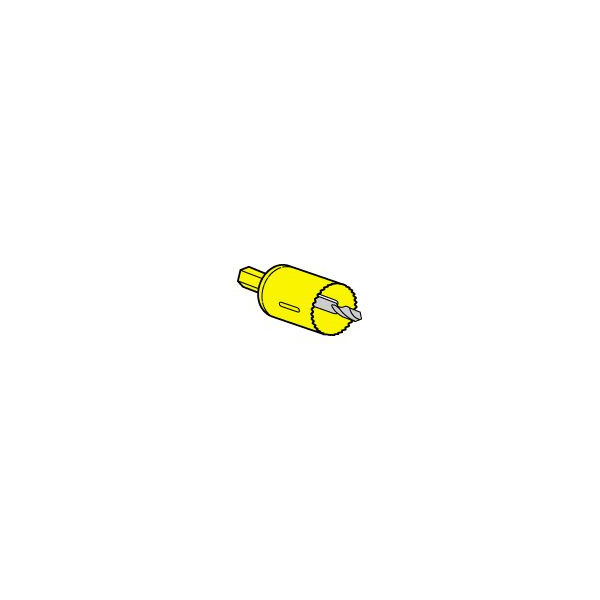 Scie cloche pour boite applique Batibox cloison sèche 893 46 - Ø40 - Legrand - 089349