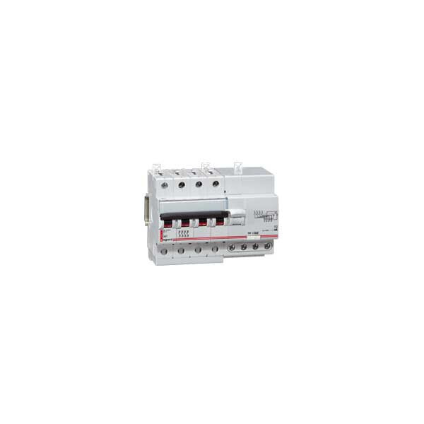 Disjoncteur différentiel monobloc DX 6000 - Lexic à vis - 4P - 400 V~ - 40 A - type AC - 300 mA - Legrand - 008031