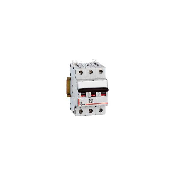 Disjoncteur magnéto-thermique DX 6000 - Lexic à vis - 3P - 400 V~ - 20 A - courbe C - Legrand - 006489