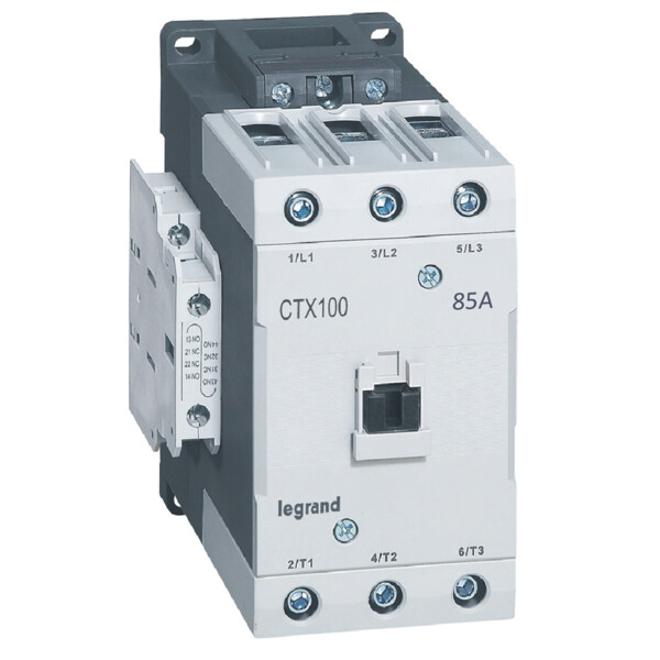 Contacteur de puissance Ctx 3p 85a 2no2nc 415v ac - Legrand - 416219