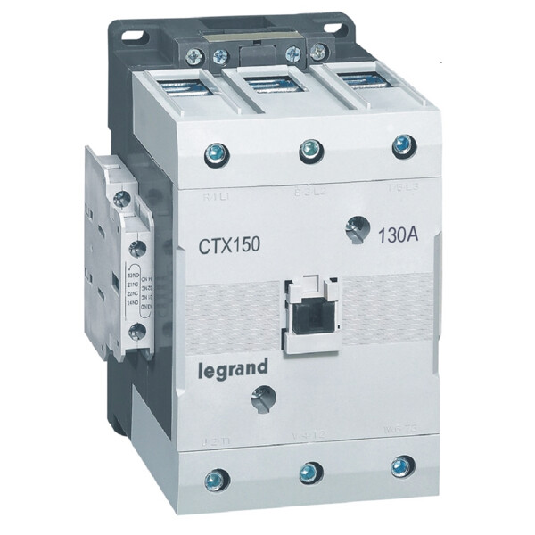 Contacteur de puissance Ctx 3p 130a 2no2nc 48v dc - Legrand - 416253
