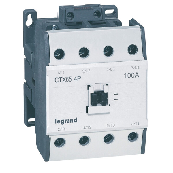 Contacteur de puissance Ctx 4p 100a ac1 230v ac - Legrand - 416446