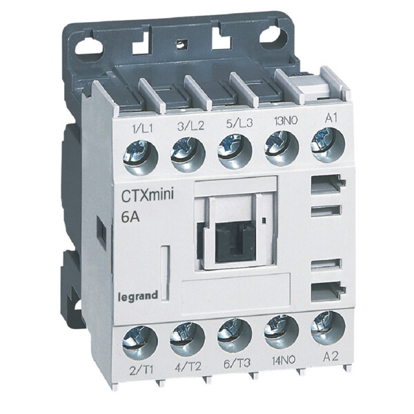Ctx mini ct 3p 6a 1no 230vac - Legrand - 417006