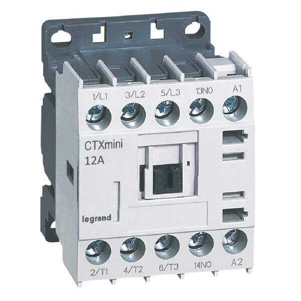 Ctx mini ct 3p 12a 1no 24vac - Legrand - 417040