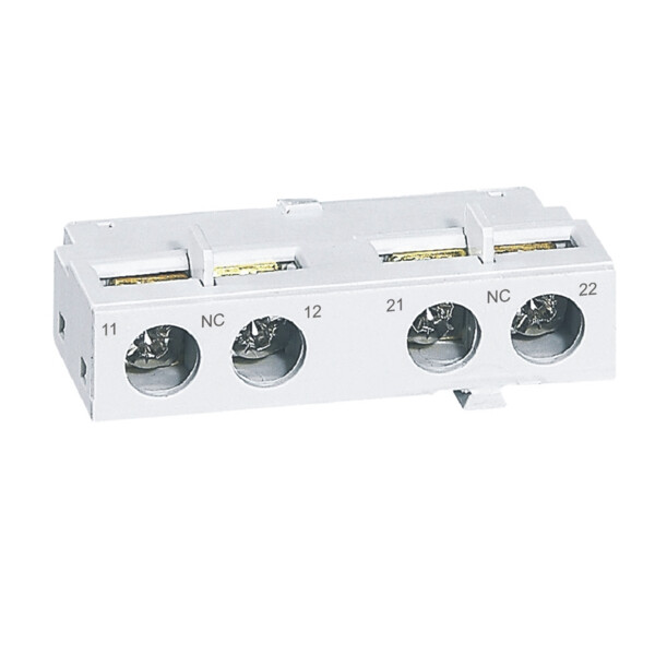 Contacts auxiliaires mpx³ pour disjoncteur moteur - 2nf - montage frontal - Legrand - 417405
