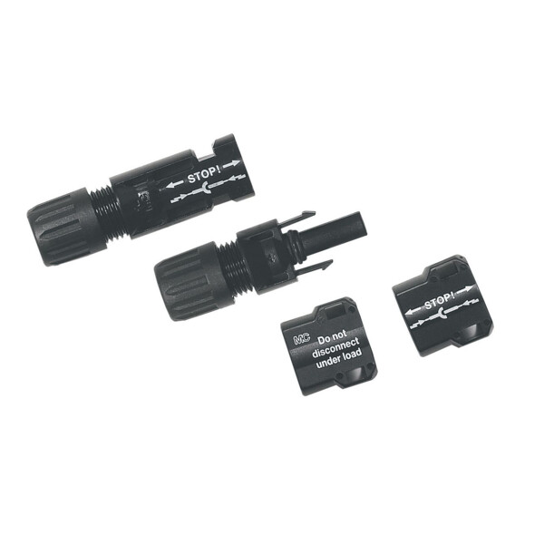 Kit de connecteurs à sertir type mc4 - pour montage sur câble 4/6 mm² - Legrand - 414092