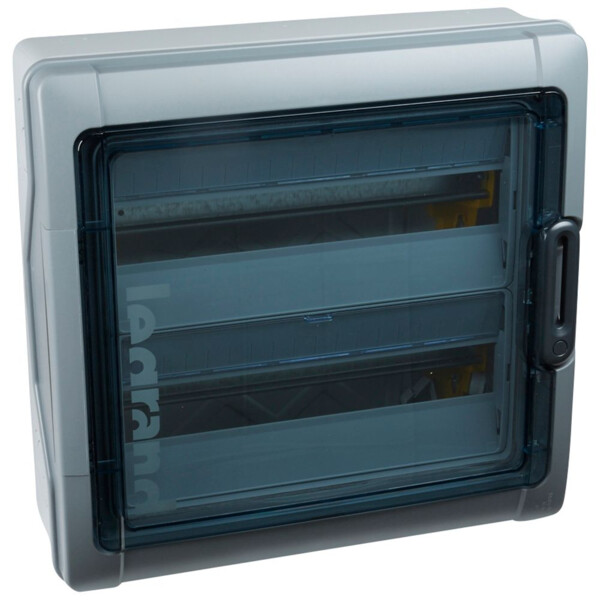 Coffret plexo³ à équiper - 2 rangées de 18 mod - 800 v= - photovoltaïque - Legrand - 414036
