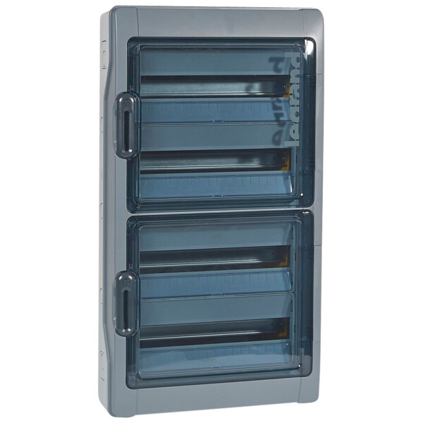 Coffret plexo³ à équiper - 4 rangées de 18 mod - 800 v= - photovoltaïque - Legrand - 414038