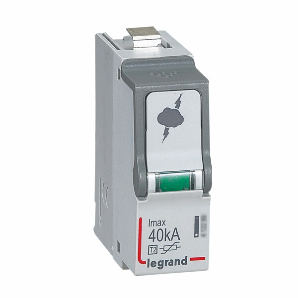 Cassette de remplacement pour parafoudres t2/40 ka (440 v) - Legrand - 412301
