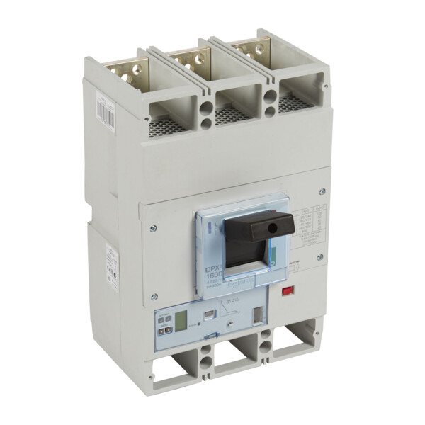Disjoncteur électronique s2 dpx³ 1600 - icu 50 ka - 3p - 800 a - Legrand - 422312