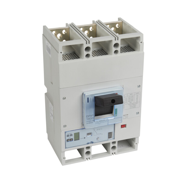 Disjoncteur électronique s2 dpx³ 1600 - icu 100 ka - 3p - 800 a - Legrand - 422336