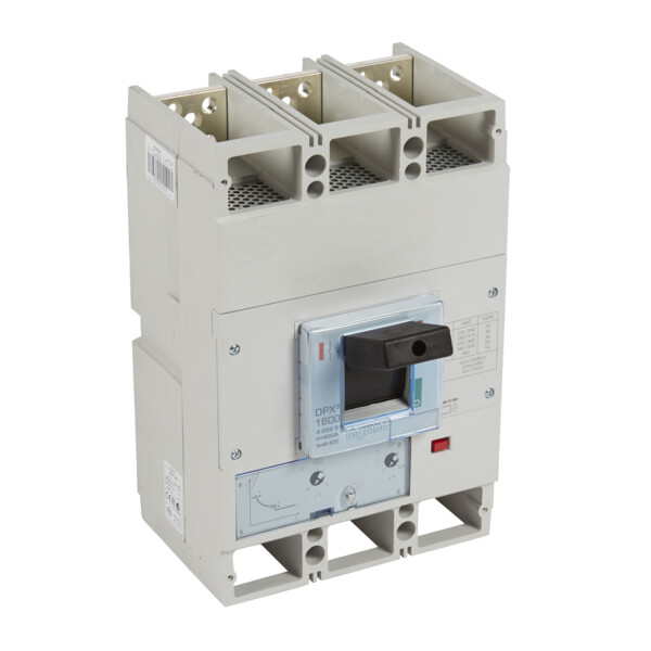 Disjoncteur magnéto-thermique dpx³ 1600 - icu 36 ka - 3p - 630 a - Legrand - 422251