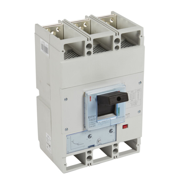 Disjoncteur magnéto-thermique dpx³ 1600 - icu 36 ka - 3p - 1000 a - Legrand - 422253