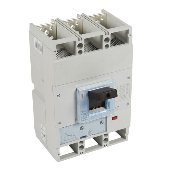 Disjoncteur magnéto-thermique dpx³ 1600 - icu 36 ka - 3p - 1236 a - Legrand - 422254