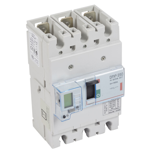 Disjoncteur de puissance dpx³ 250 - électronique - 36 ka - 3p - 160 a - Legrand - 420337