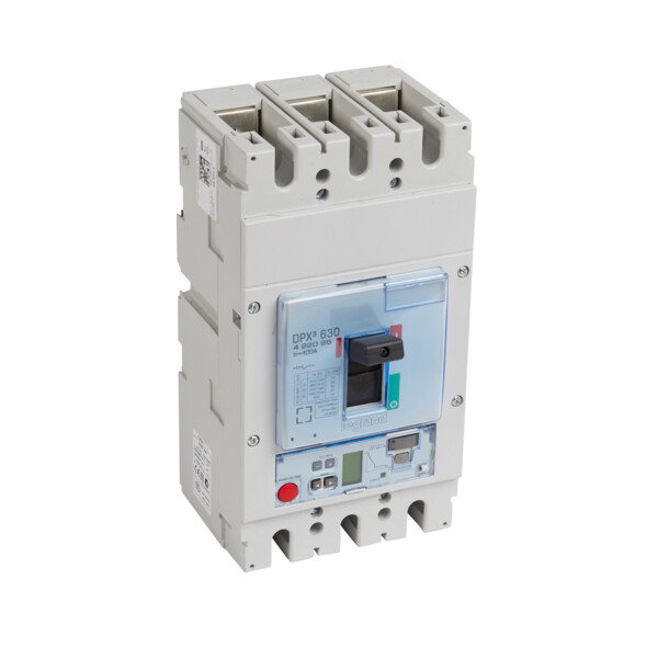 Disjoncteur électronique s2 + unité mesure dpx³ 630 - icu 36 ka - 3p - 400 a - Legrand - 422098