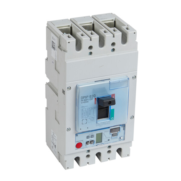 Disjoncteur électronique s2 + unité mesure dpx³ 630 - icu 36 ka - 3p - 630 a - Legrand - 422100