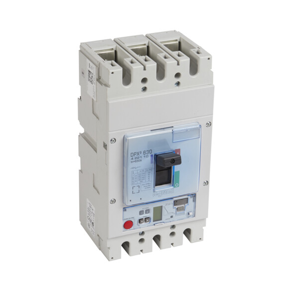 Disjoncteur électronique s2 + unité mesure dpx³ 630 - icu 50 ka - 3p - 630 a - Legrand - 422110