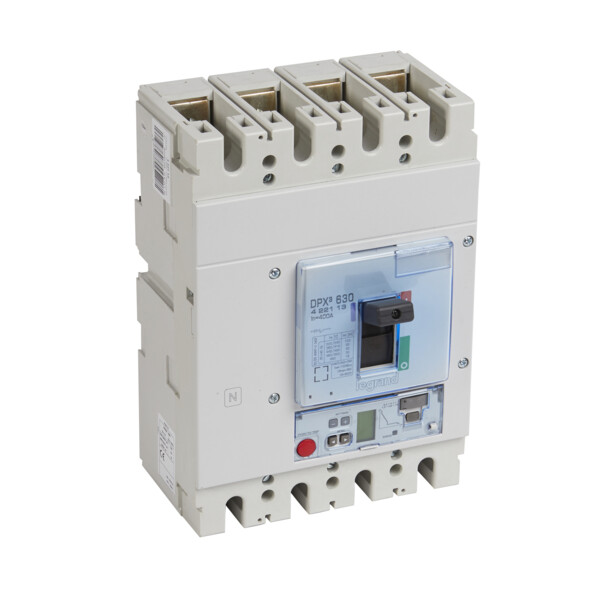 Disjoncteur électronique s2 + unité mesure dpx³ 630 - icu 50 ka - 4p - 400 a - Legrand - 422113