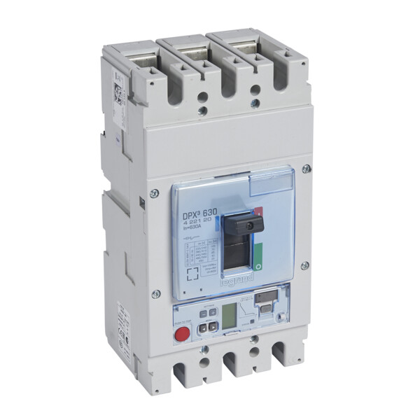 Disjoncteur électronique s2 + unité mesure dpx³ 630 - icu 70 ka - 3p - 630 a - Legrand - 422120
