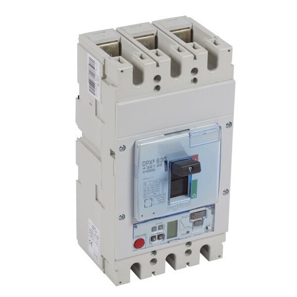Disjoncteur électronique s2 + unité mesure dpx³ 630 - icu 100 ka - 3p - 250 a - Legrand - 422126