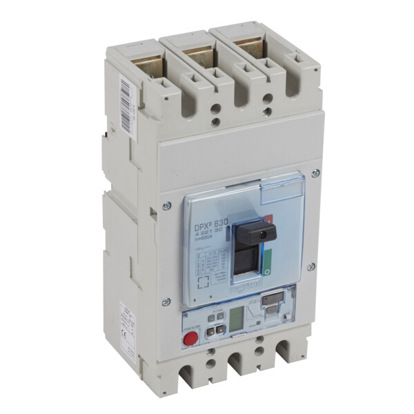 Disjoncteur électronique s2 + unité mesure dpx³ 630 - icu 100 ka - 3p - 630 a - Legrand - 422130