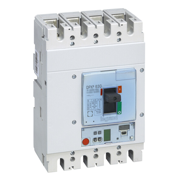 Disjoncteur électronique s2 dpx³ 630 - icu 70 ka - 4p - 400 a - Legrand - 422083