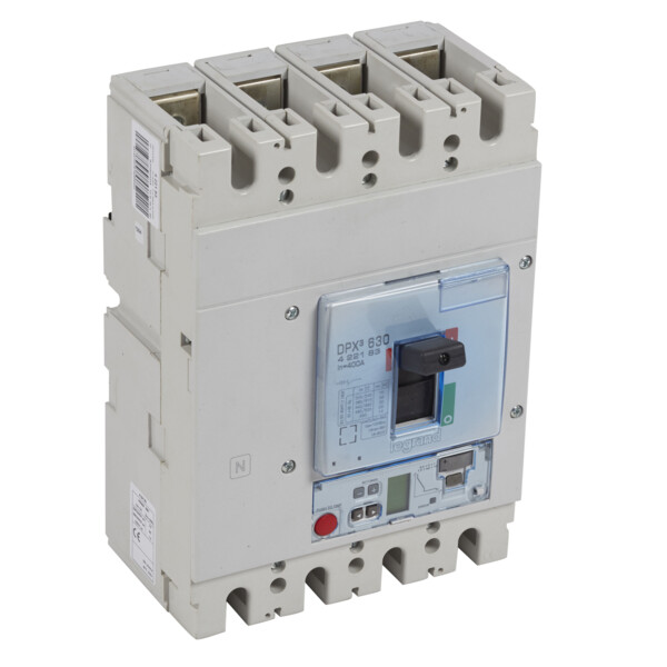 Disjoncteur électronique sg + unité mesure dpx³ 630 - icu 36 ka - 4p - 400 a - Legrand - 422183
