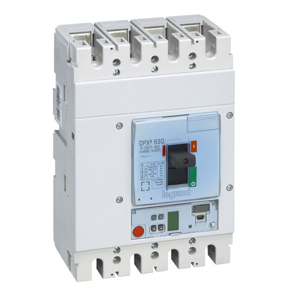 Disjoncteur électronique sg + unité mesure dpx³ 630 - icu 50 ka - 4p - 250 a - Legrand - 422191
