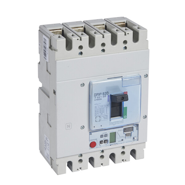 Disjoncteur électronique sg + unité mesure dpx³ 630 - icu 50 ka - 4p - 630 a - Legrand - 422195