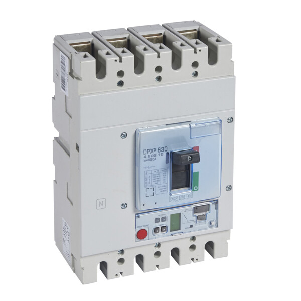 Disjoncteur électronique sg + unité mesure dpx³ 630 - icu 100 ka - 4p - 630 a - Legrand - 422215