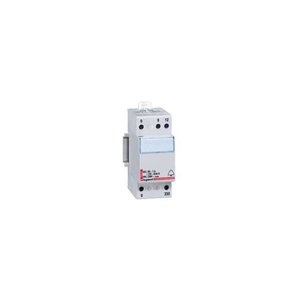 Transformateur pour sonnerie Lexic - 230 V / 12-8 V - 8 VA - Legrand - 004225