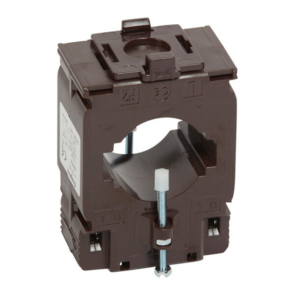 Transformateur de courant fermé 800/5 pour barre 50,5x12,5mm/40,5x20,5/câble Ø40mm 8va - Legrand - 412132