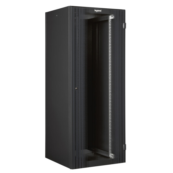 Legrand - baie linkeo 19 - ral 7016 - 24 u - 1226x600x600 - porte avant simple - monté" - Legrand - 646750