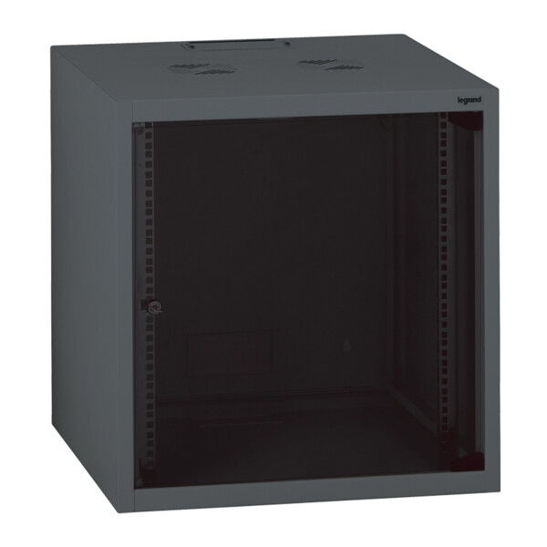 Legrand - coffret fixe linkeo 19 - 12 u - 626x600x600mm - ral 7016 - livré monté" - Legrand - 646212