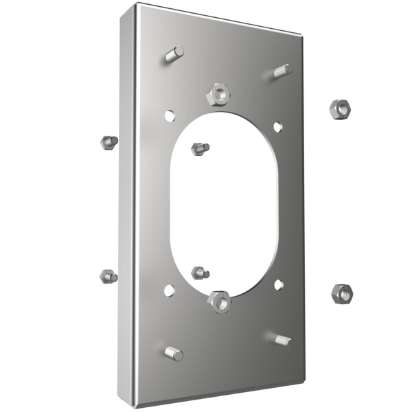 Legrand adaptateur fixation sol ancienne borne nouvelle borne metal - Legrand - 980959